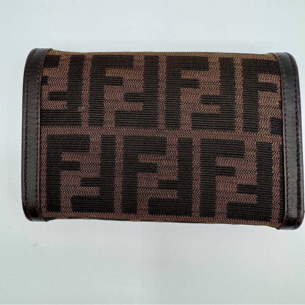 Fendi Black and Brown Logo Wallet | Very Good Condition - Picture 2 of 10